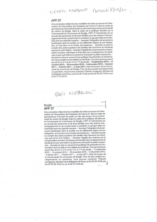 Article L'Eveil Normand et Paris Ndie - Convention entre l'APF 27 & la CDC Broglie.jpg
